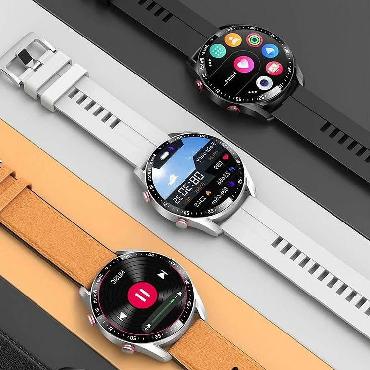 Health Smartwatch – Heart Rate, Blood-Oxygen & Wellness Tracker with Bluetooth Calls