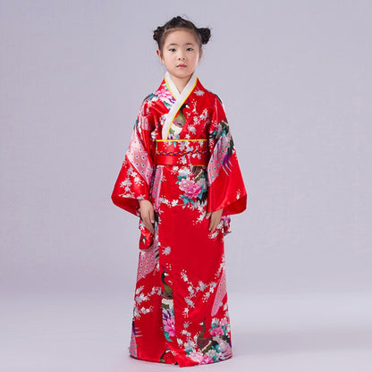 Girl Kimono Wabi (5 Colors and 4 Sizes)