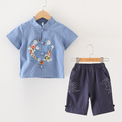Boy Kimono Kitsune (13 Colors and 6 Sizes)