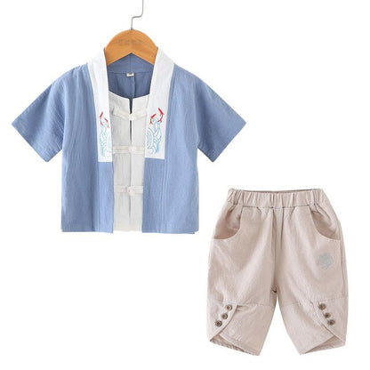 Boy Kimono Kitsune (13 Colors and 6 Sizes)