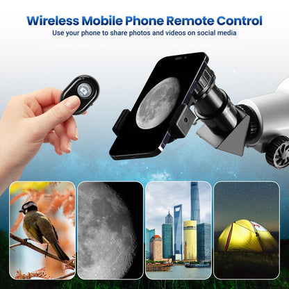 Professional Telescope 210X W/ Star Tracking APP for Beginner Adults