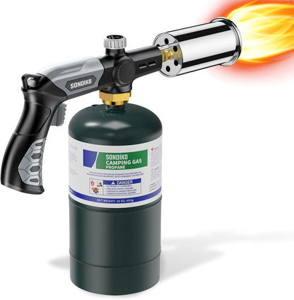 SKINMOZ Propane Torch Works With Propane