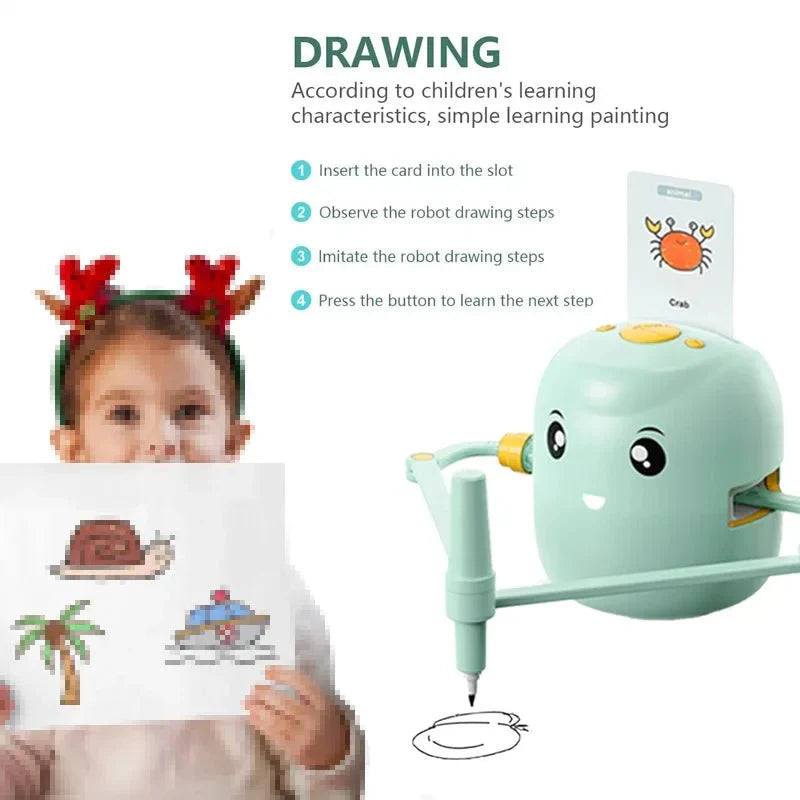 Smart Drawing Robot – Intelligent Educational Toy for Kids