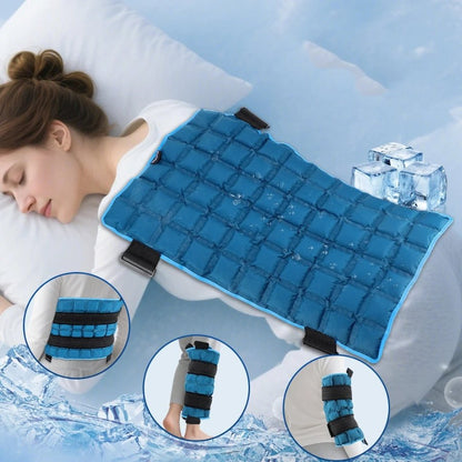 ThermaPad - 13x22 Inch Large Ice Pack for Back/Waist/Knee Reusable Cold/Hot Pad