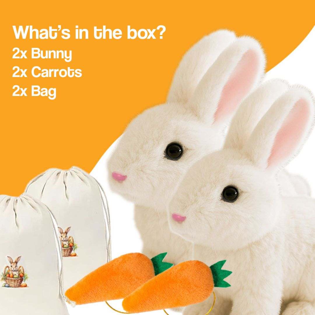 True-to-Life Interactive Bunny Pet