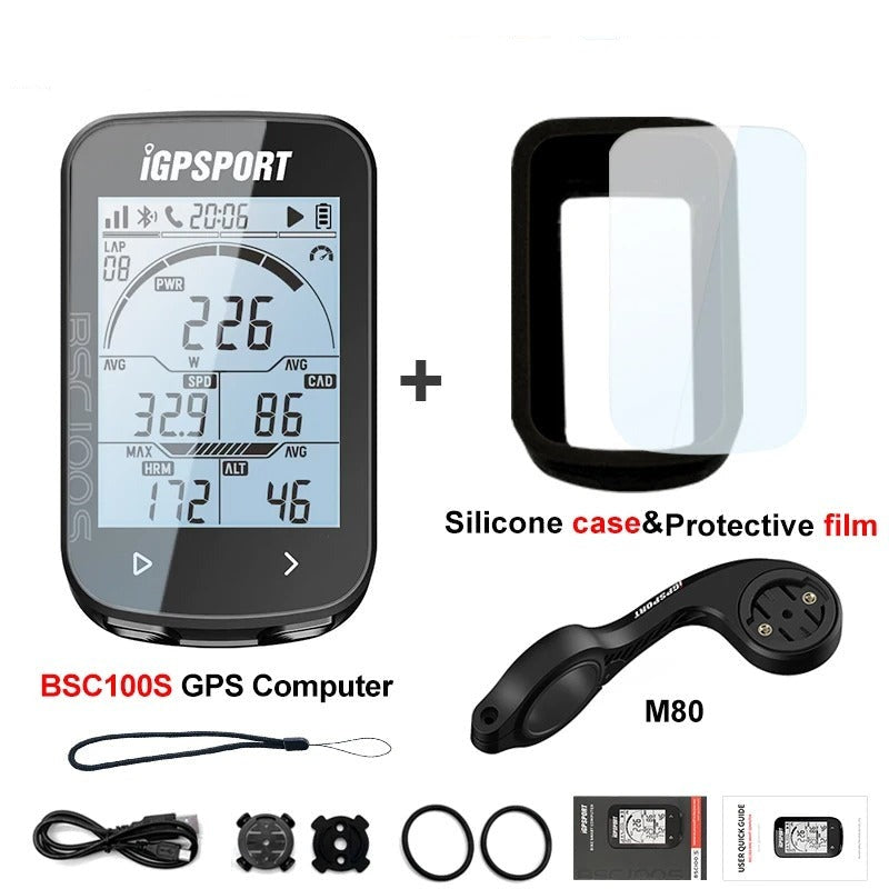 Bike Computer Wireless GPS- Garmin Bicycle Computer Waterproof Bluetooth/ANT+