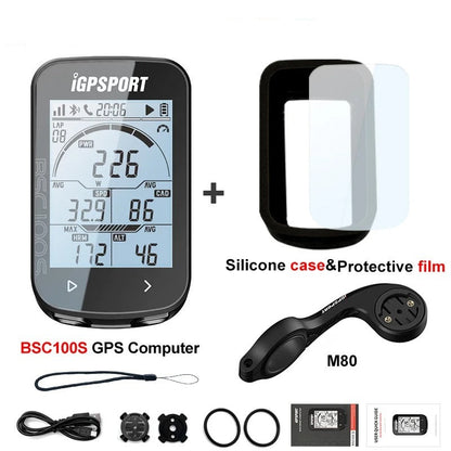 Bike Computer Wireless GPS- Garmin Bicycle Computer Waterproof Bluetooth/ANT+