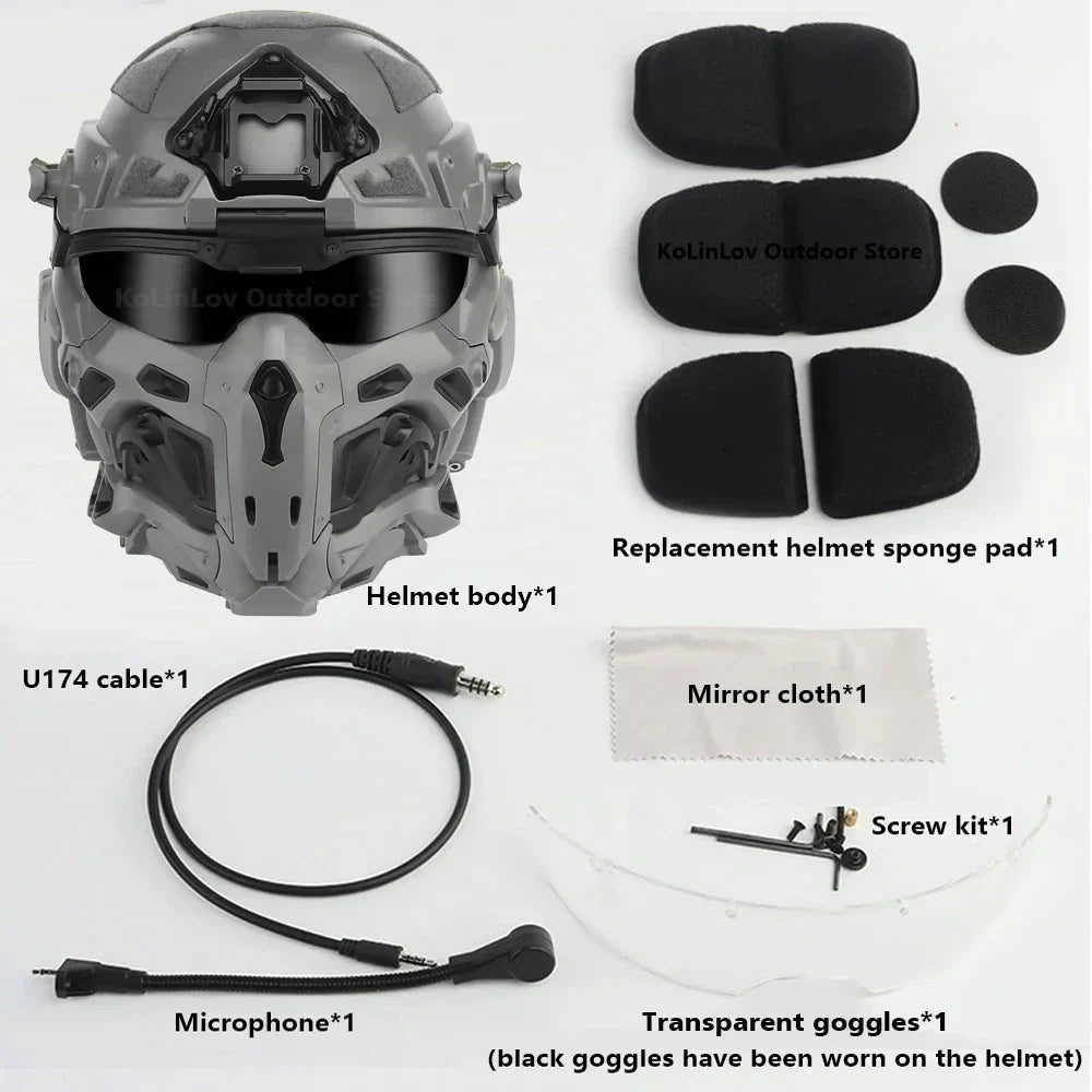 W-Ronin Assault Helmet: The Ultimate Tactical Detachable Headgear