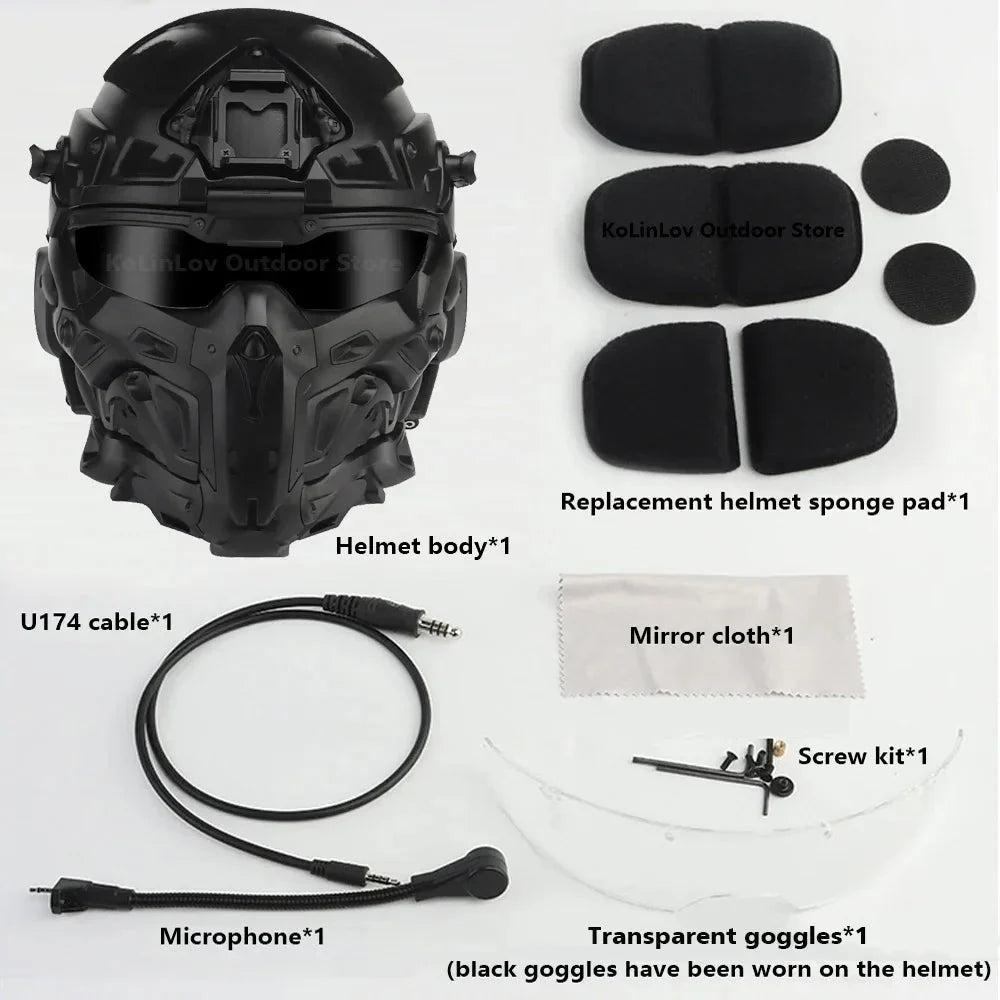 W-Ronin Assault Helmet: The Ultimate Tactical Detachable Headgear