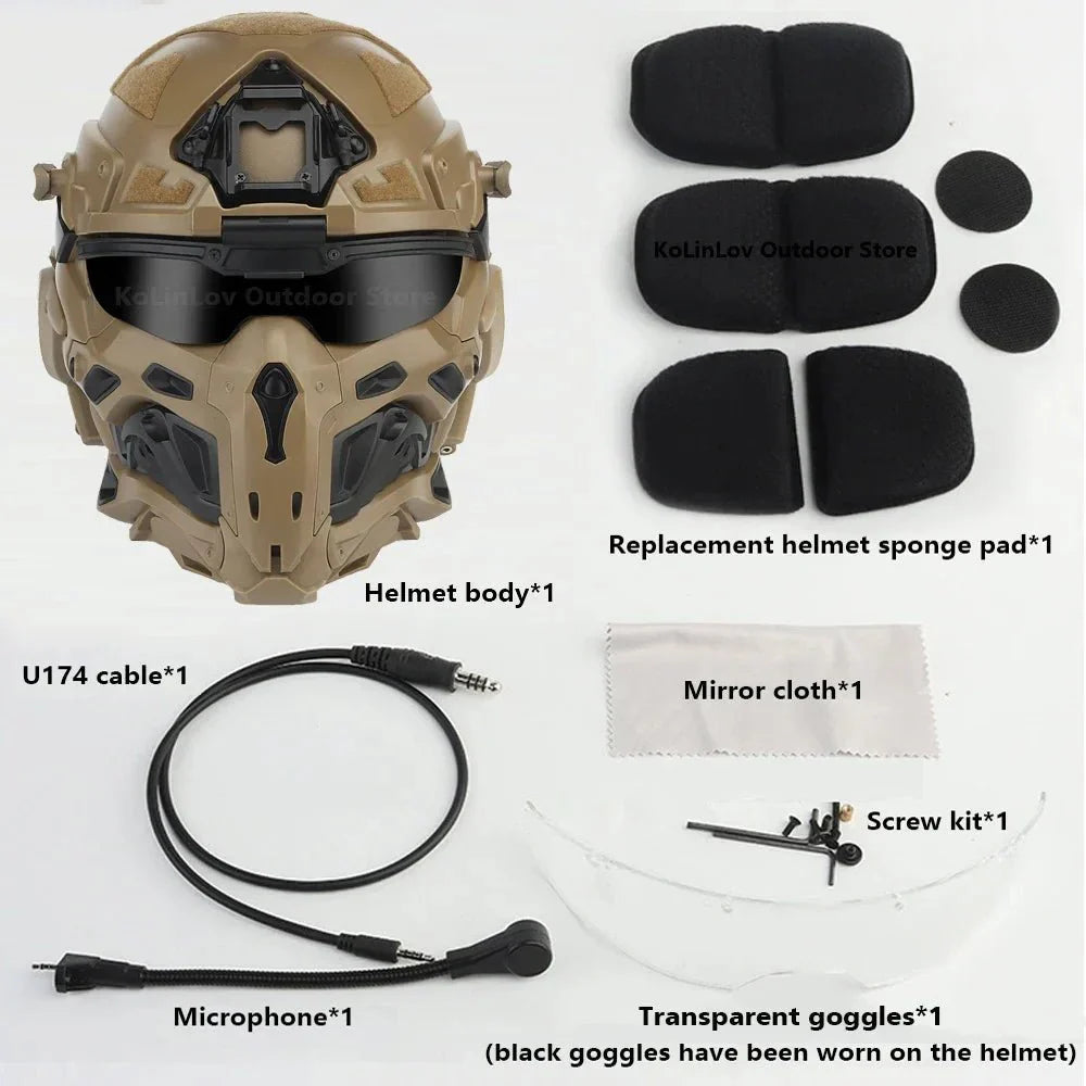 W-Ronin Assault Helmet: The Ultimate Tactical Detachable Headgear