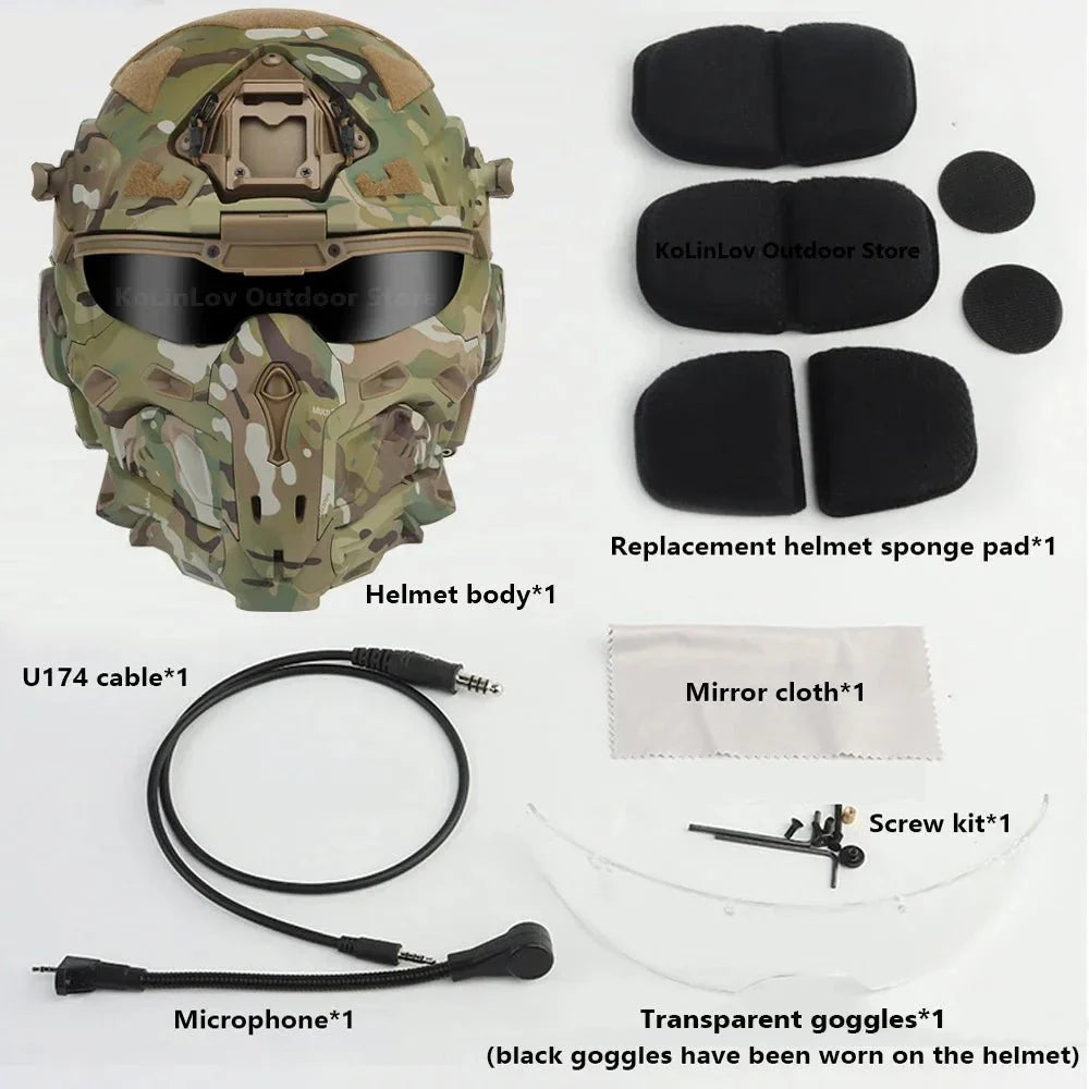 W-Ronin Assault Helmet: The Ultimate Tactical Detachable Headgear