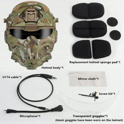 W-Ronin Assault Helmet: The Ultimate Tactical Detachable Headgear