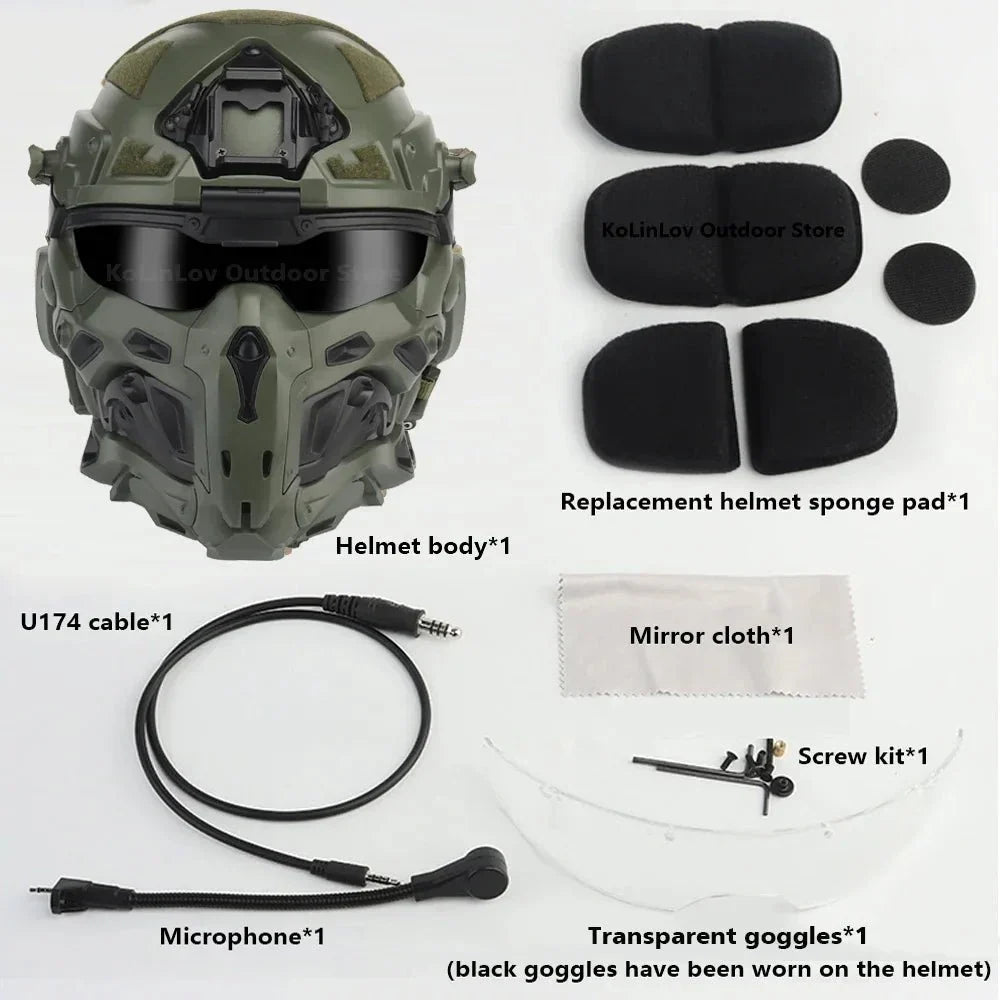W-Ronin Assault Helmet: The Ultimate Tactical Detachable Headgear