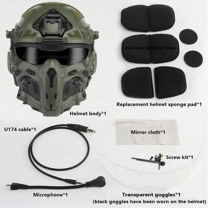 W-Ronin Assault Helmet: The Ultimate Tactical Detachable Headgear