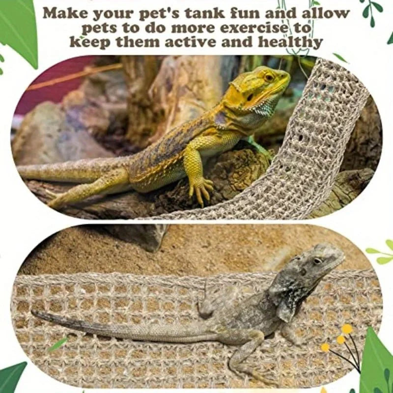 Bearded Dragon Hammock Reptile Lounger for Chameleon  / lizard