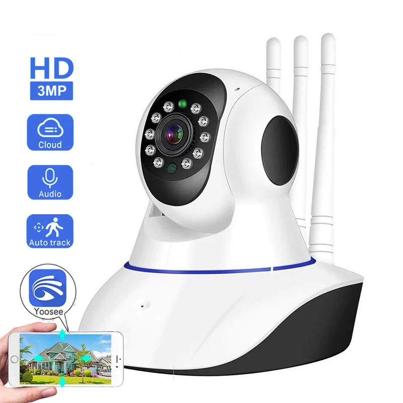 Wireless Security Camera Audio CCTV Camera Night Vision