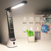 LED Desk Lamp: Office Lamp With Time LCD Screen