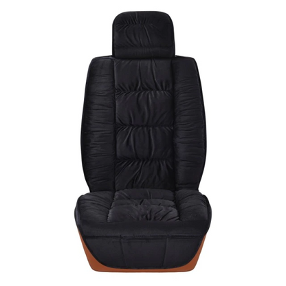 Car Seat Pad Cover Cushioned : Beaded Seat Cover For Car Black - SKINMOZ MARKET