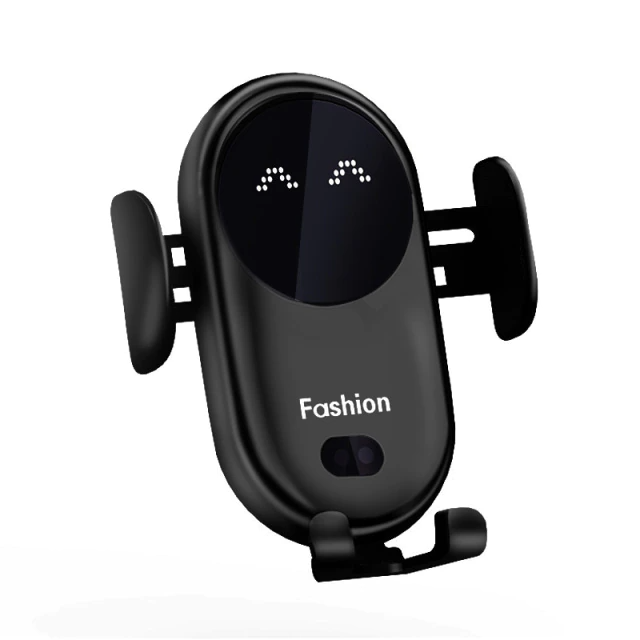 Car Wireless Phone Charger: Mini Robot Auto-Sensing Phone Holder Fast Charging - SKINMOZ MARKET