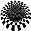 3D Round Vortex Illusion Rug - Black Hole Rug - SKINMOZ MARKET
