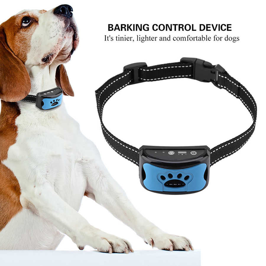 Dog Bark Control Collar : Anti Barking Device, No Shock Humane - SKINMOZ MARKET