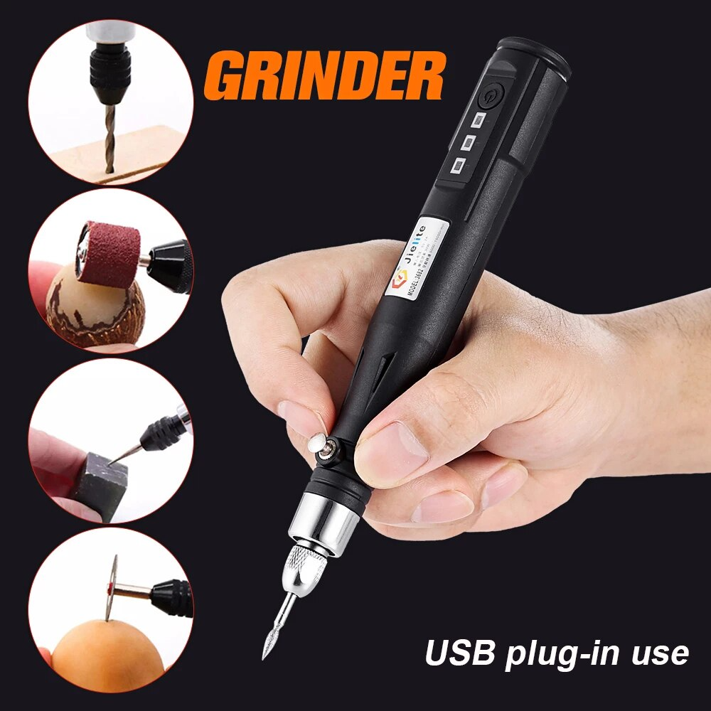 Electric Engraver Pen: Rechargeable USB Engraving Portable Pen