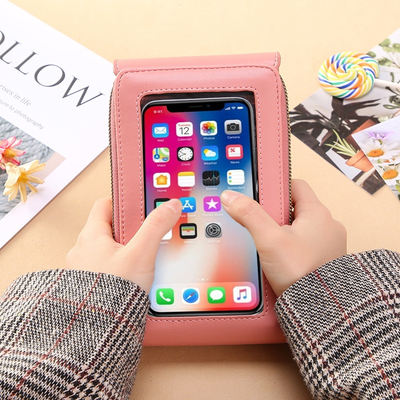 Phone Crossbody Bag For Women: Shoulder Handbag Wallet with Cards Slots - SKINMOZ MARKET