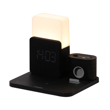 Alarm Clock With Wireless Charging: