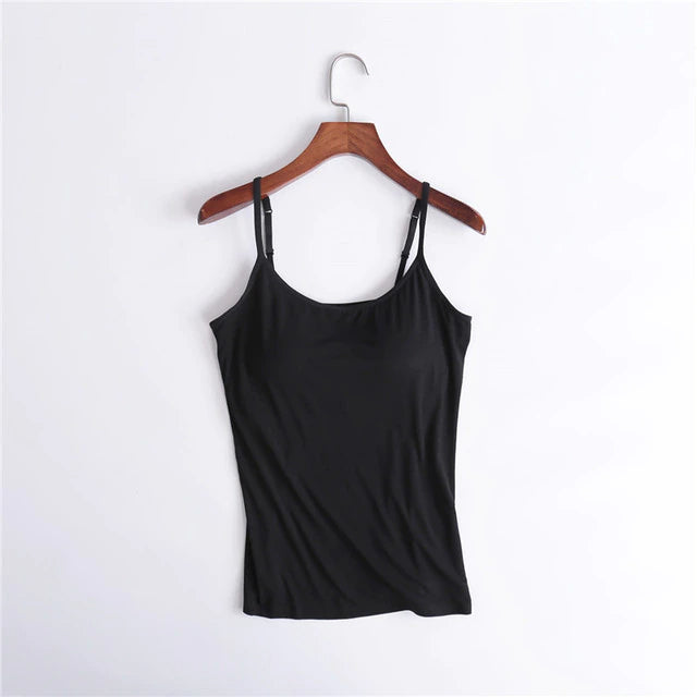 Tank Top With Built In Bra 2 IN 1