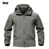 Load image into Gallery viewer, Military Tactical Plain Jacket Waterproof - Military Outdoor And Hiking Soft Shell Hooded Up To 5XL - SKINMOZ MARKET