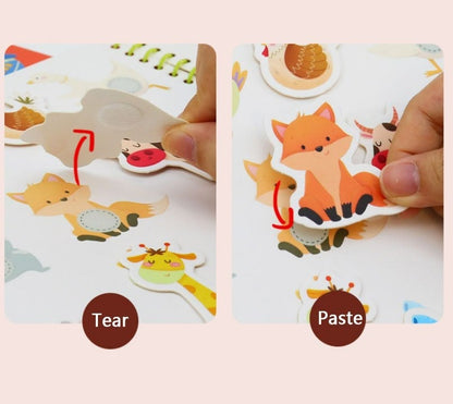 Busy Book For Kids: Montessori Educational Toys To Develop Learning Skills