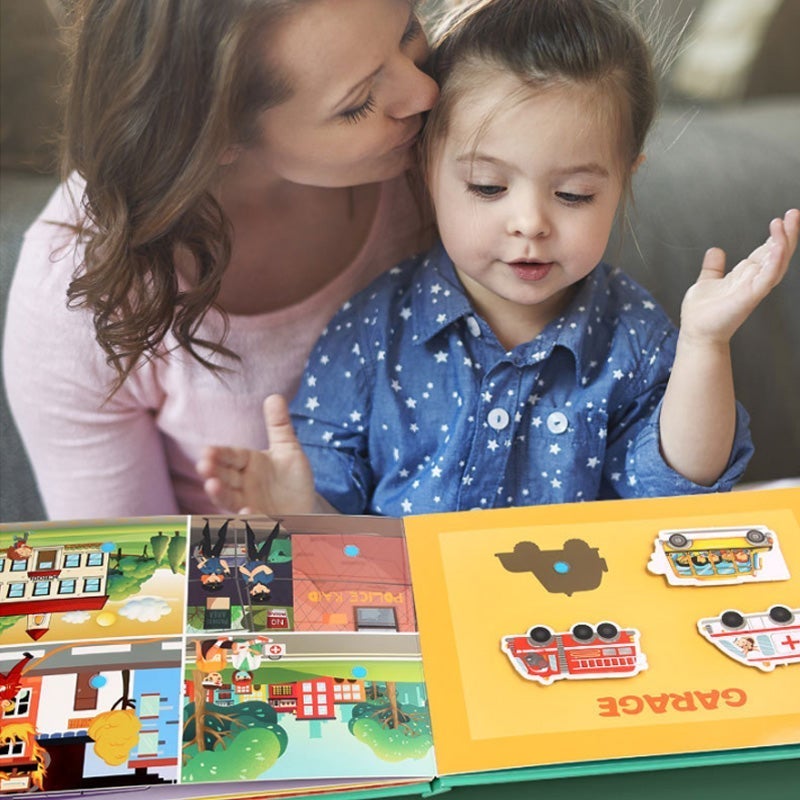 Busy Book For Kids: Montessori Educational Toys To Develop Learning Skills