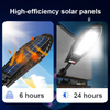 Solar Street Light - Outdoor Lamp IPX66 Waterproof 3000W Multi modes - SKINMOZ MARKET
