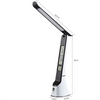 LED Desk Lamp: Office Lamp With Time LCD Screen