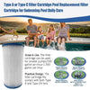 Type A Easy Set Above Ground Pool Replacement Filter Cartridge (4 Pack) - SKINMOZ MARKET