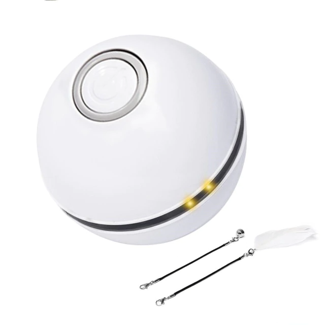 Electric Cat Toy Ball: Automatic Smart Ball Training Cat Toy