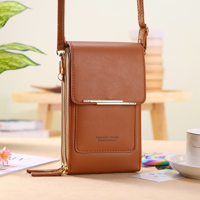 Phone Crossbody Bag For Women: Shoulder Handbag Wallet with Cards Slots - SKINMOZ MARKET