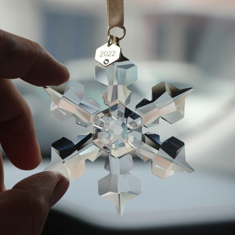 Authentic Crystal 2022 ANNUAL EDITION LARGE CHRISTMAS ORNAMENT