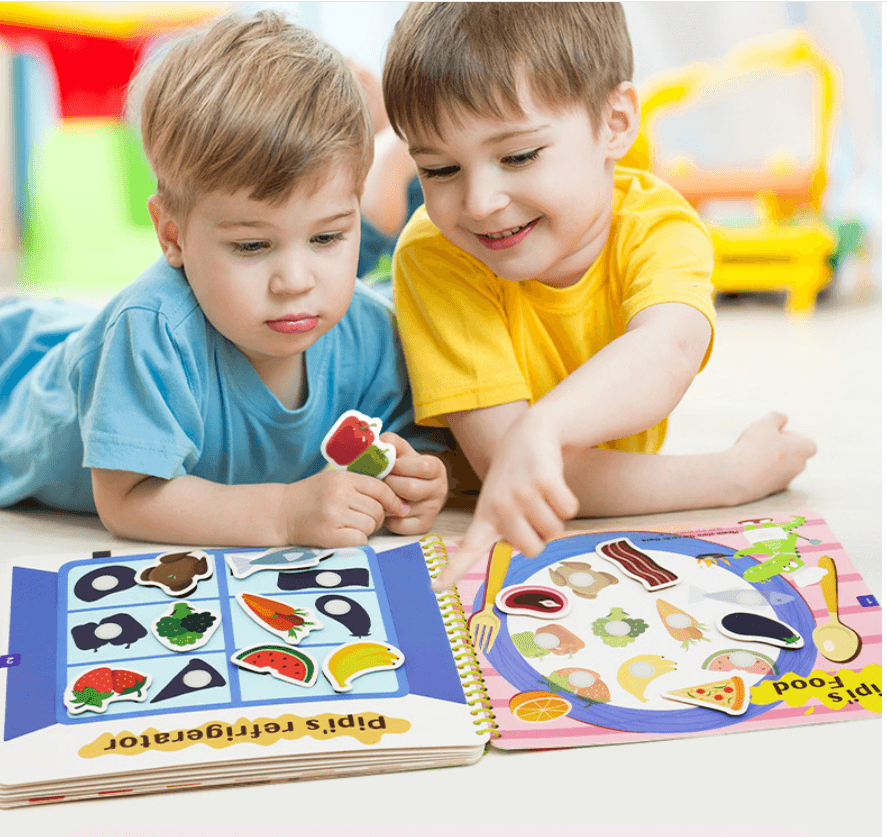 Busy Book For Kids: Montessori Educational Toys To Develop Learning Skills
