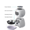 Smart Pet Feeder: 3.5 L Automatic Food Dispenser For Cats Dogs With Tilmer