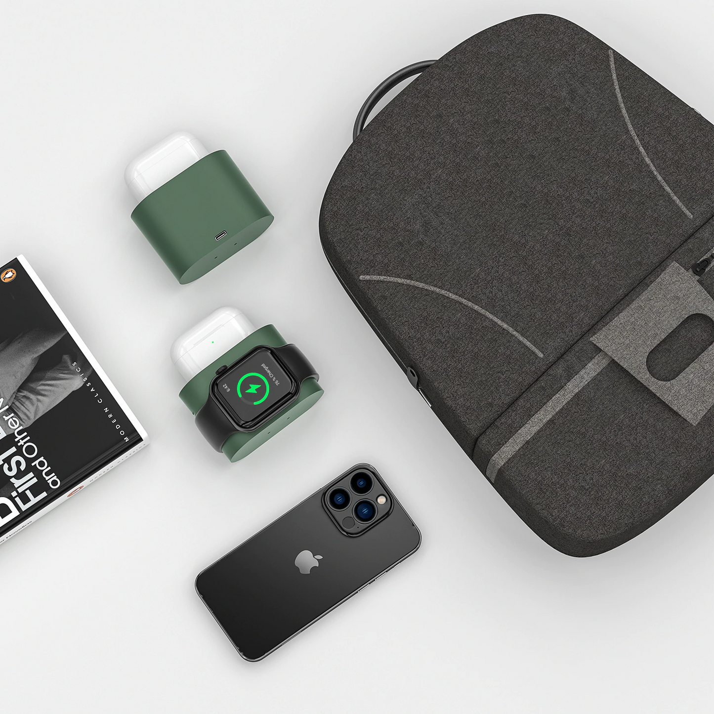 Alarm Clock With Wireless Charging: