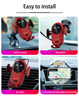 Load image into Gallery viewer, Car Wireless Phone Charger: Mini Robot Auto-Sensing Phone Holder Fast Charging - SKINMOZ MARKET