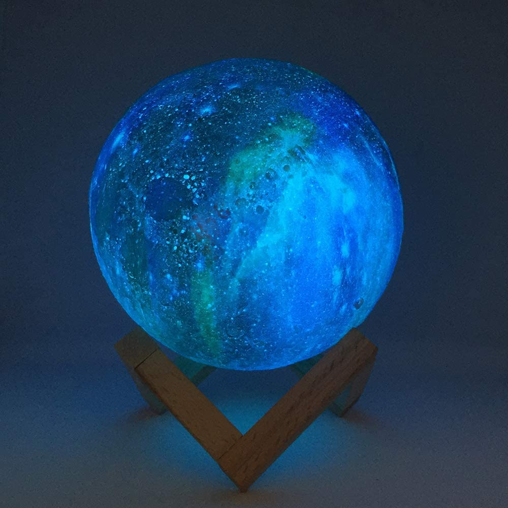 3D Moon Lamp : Color Changing Night Light - Gifts for Girls & Boys - SKINMOZ MARKET