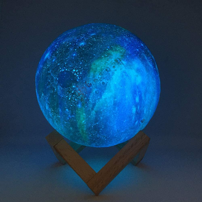 3D Moon Lamp : Color Changing Night Light - Gifts for Girls & Boys - SKINMOZ MARKET