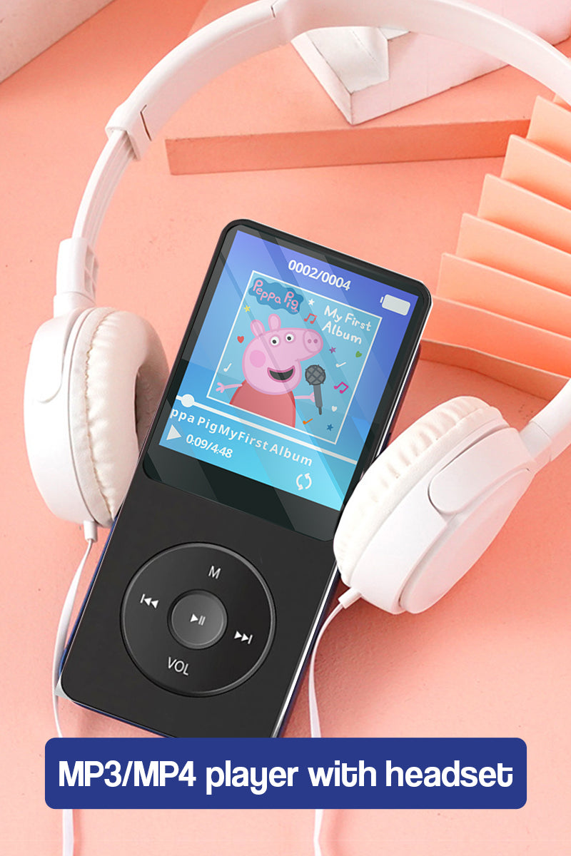 MP3/MP4 Player With Headset: Kids Headphones With MP3/MP4 Player