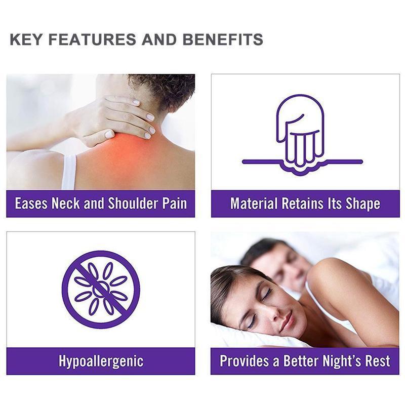 Sleeper Pillow - Sleep Wellness Orthopaedic Side - SKINMOZ MARKET