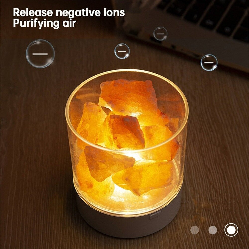 Himalayan Salt Lamp Bulbs : Natural Himalayan Night Light - SKINMOZ MARKET