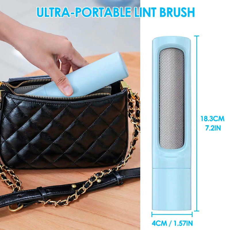 Pet Hair Remover Roller Brush For Clothes: Dog Hair and Lint Remover For Furniture - SKINMOZ MARKET