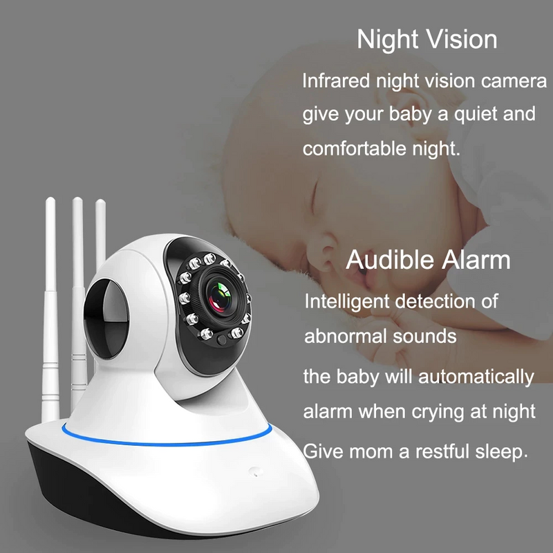 Wireless Security Camera Audio CCTV Camera Night Vision
