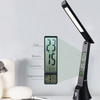 LED Desk Lamp: Office Lamp With Time LCD Screen